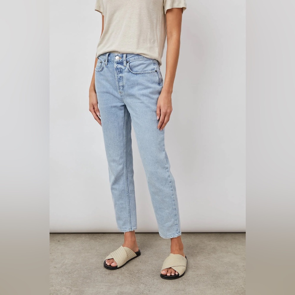 Rails The Melrose Classic Slim High Waisted Button Fly Ankle Jeans-Size 31